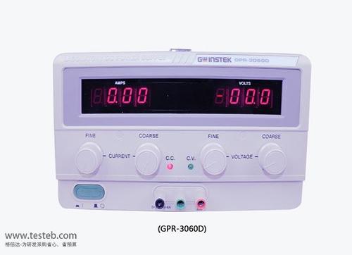 固纬电源GPR-3060D 30V/6A单路输出线性直流电源
