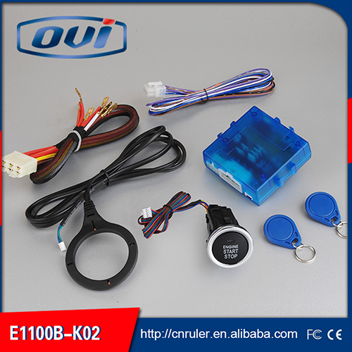 Push Button With RFID-E1100B-K02 (Blue)