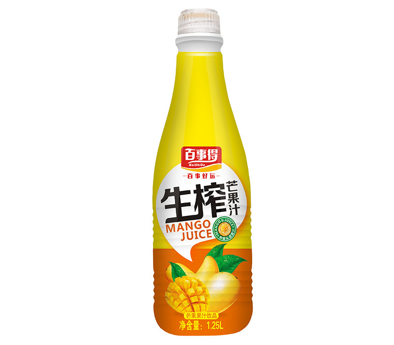 1.25L百事得生榨芒果汁