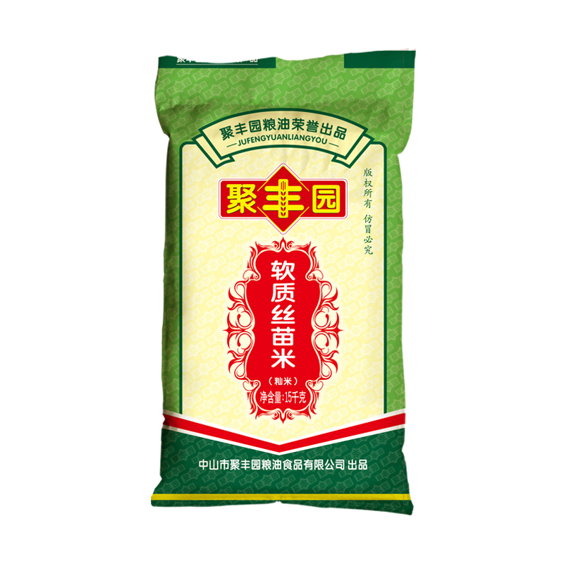 聚丰园软质丝苗米15kg