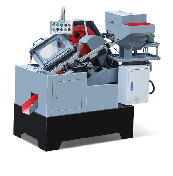 Roller type thread rolling machine (exposed gear type)