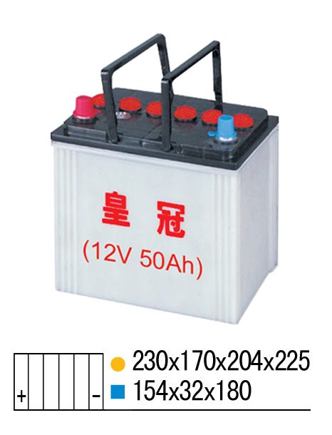 起動用普通型(QA)蓄電池槽-皇冠